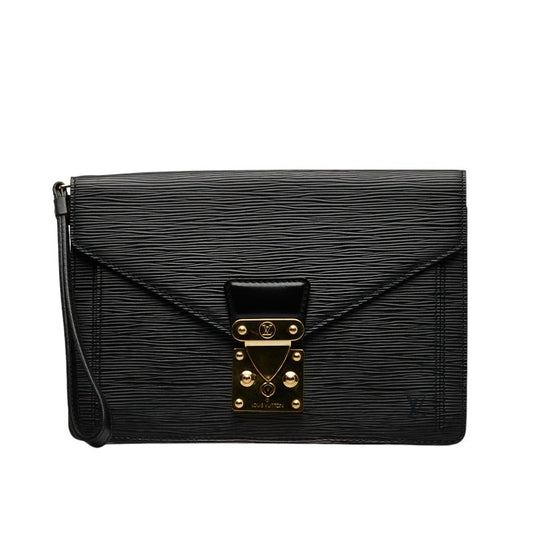 Louis Vuitton Epic Poschet Dragon Second Bag M52612 Noir Black Leather Louis Vuitton