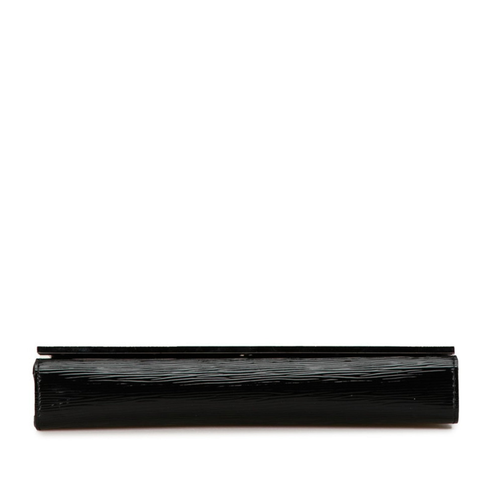 Louis Vuitton Noir Patent Leather Pochette Shoulder Bag