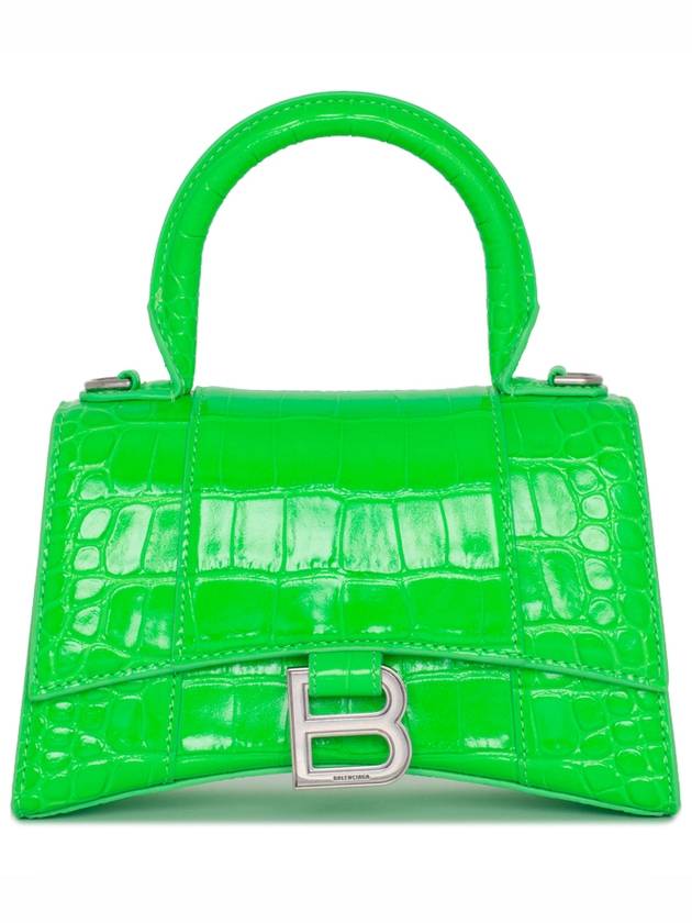 Luxury Balenciaga Trending 2026 Hourglass Tote Bag Green