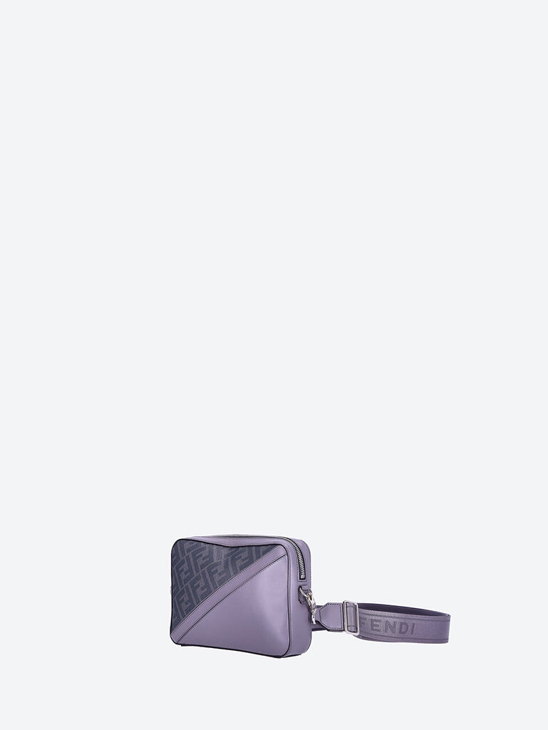 Fendi Men Fendi Diagonal Ff Camera Case