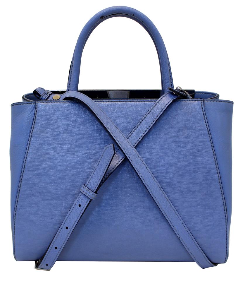 Fendi Leather Roma Petite 2 Jours Handbag Shoulder Bag