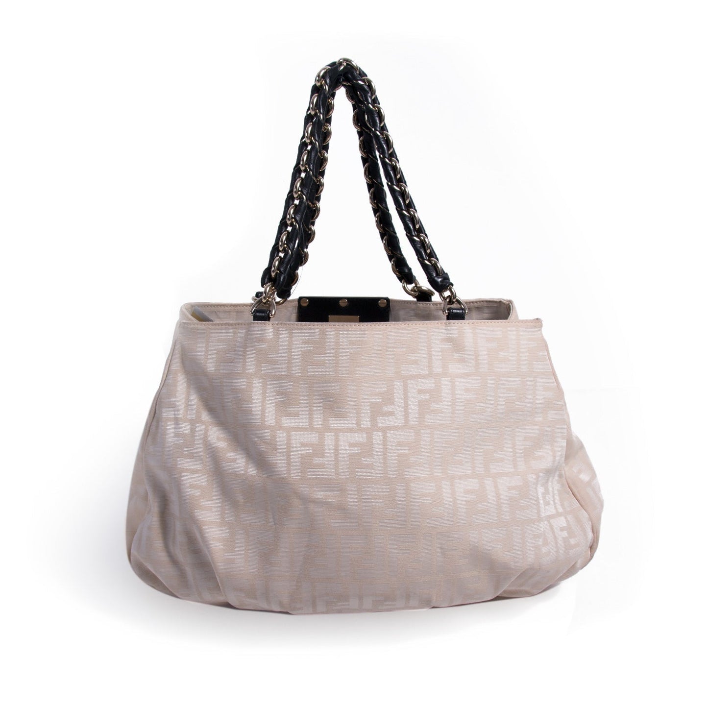 Fendi Mia Large Zucca Canvas Bag