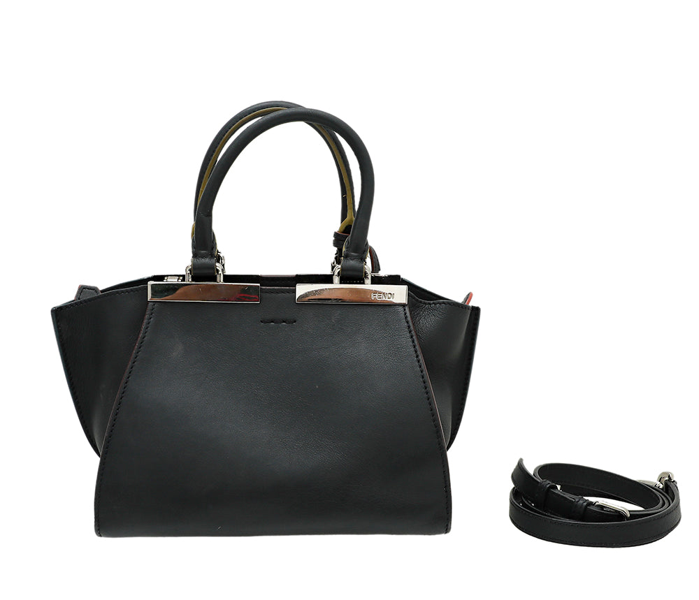 Fendi Navy Blue 3 Jours Petite Bag