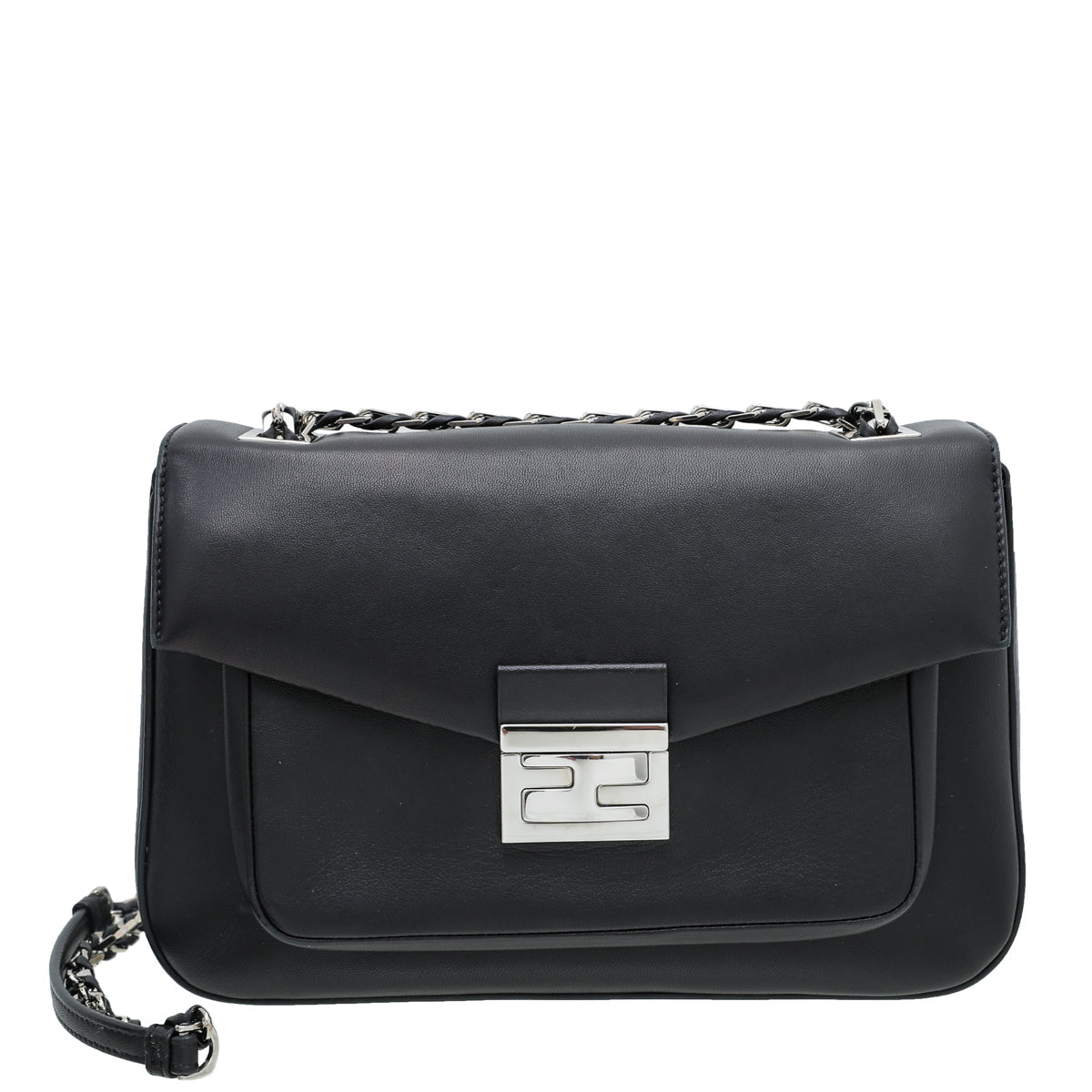 Fendi Black Be Baguette Bag