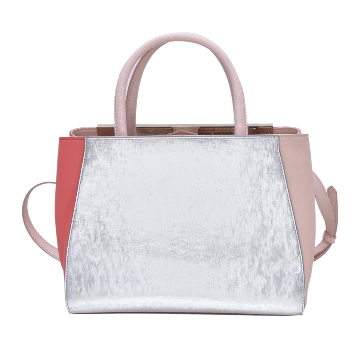 Fendi Tricolor Colorblock 2 Jours Petite Bag