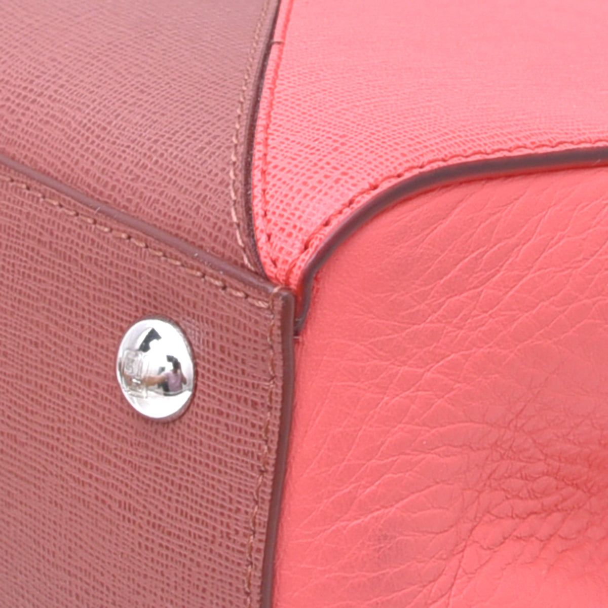 Fendi Tricolor Colorblock 2 Jours Petite Bag