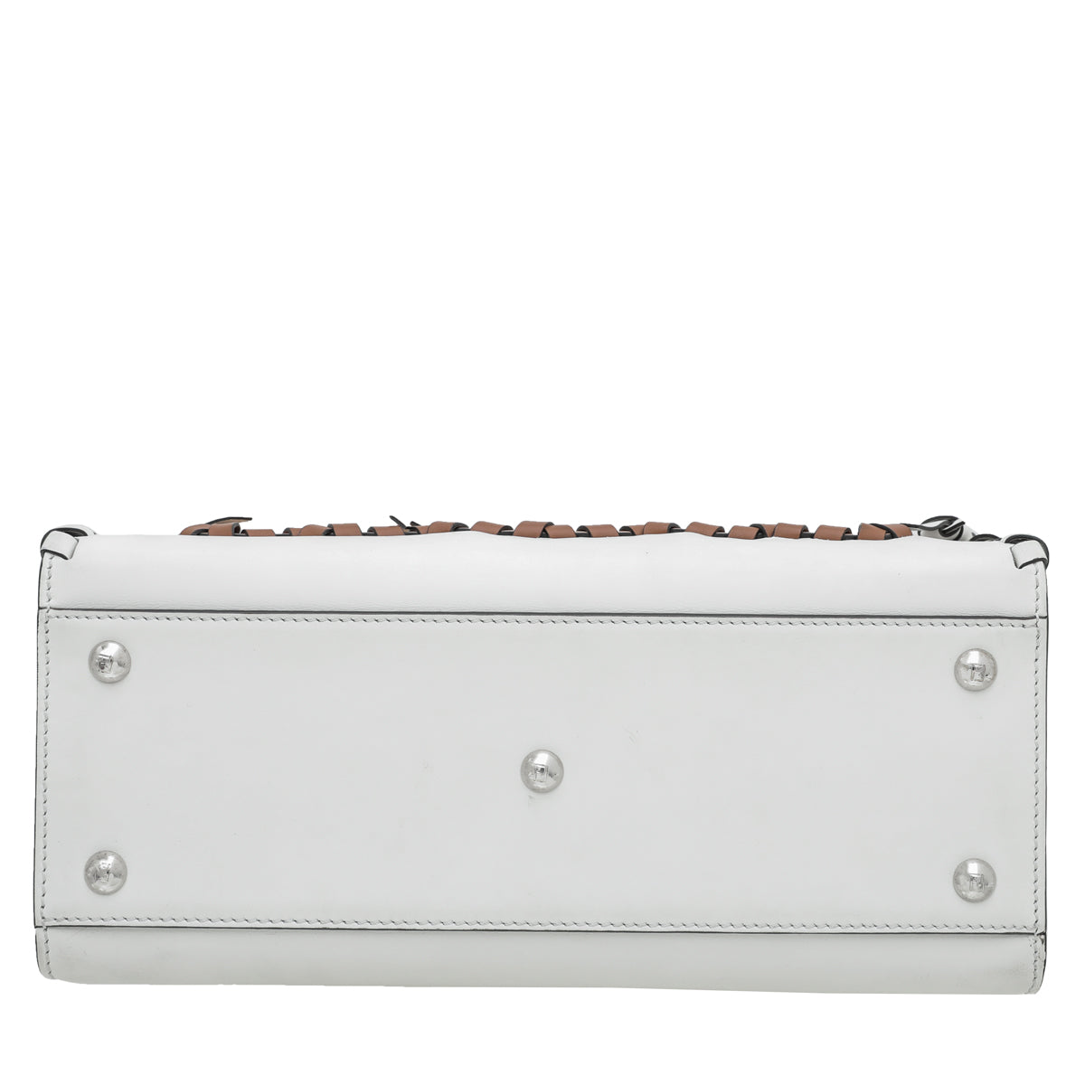 Fendi Camelia Orzo F Is Whipstitch Runway Small Bag