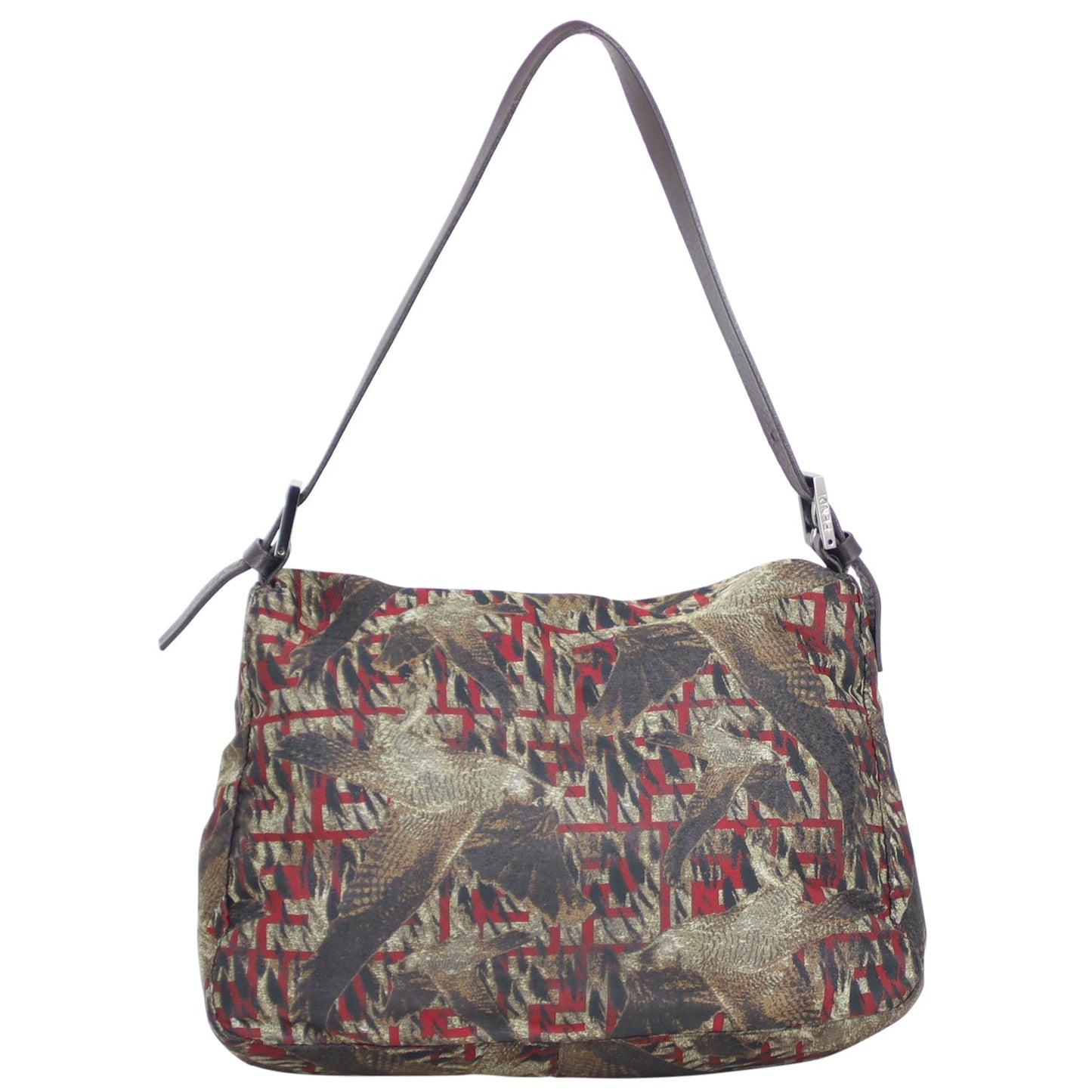 Fendi Mamma Baguette Bird Print
