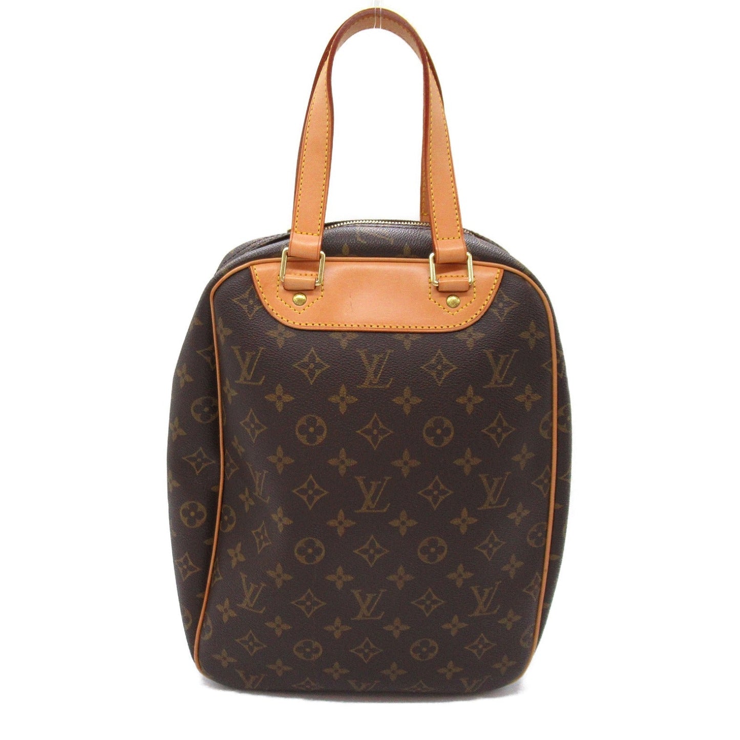 Louis Vuitton Exercise Handbag Handbag PVC Coated Canvas Monogram Brown M41450