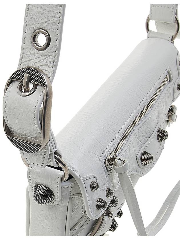 Luxury Balenciaga Trending 2026 Le Cagole XS Shoulder Bag White