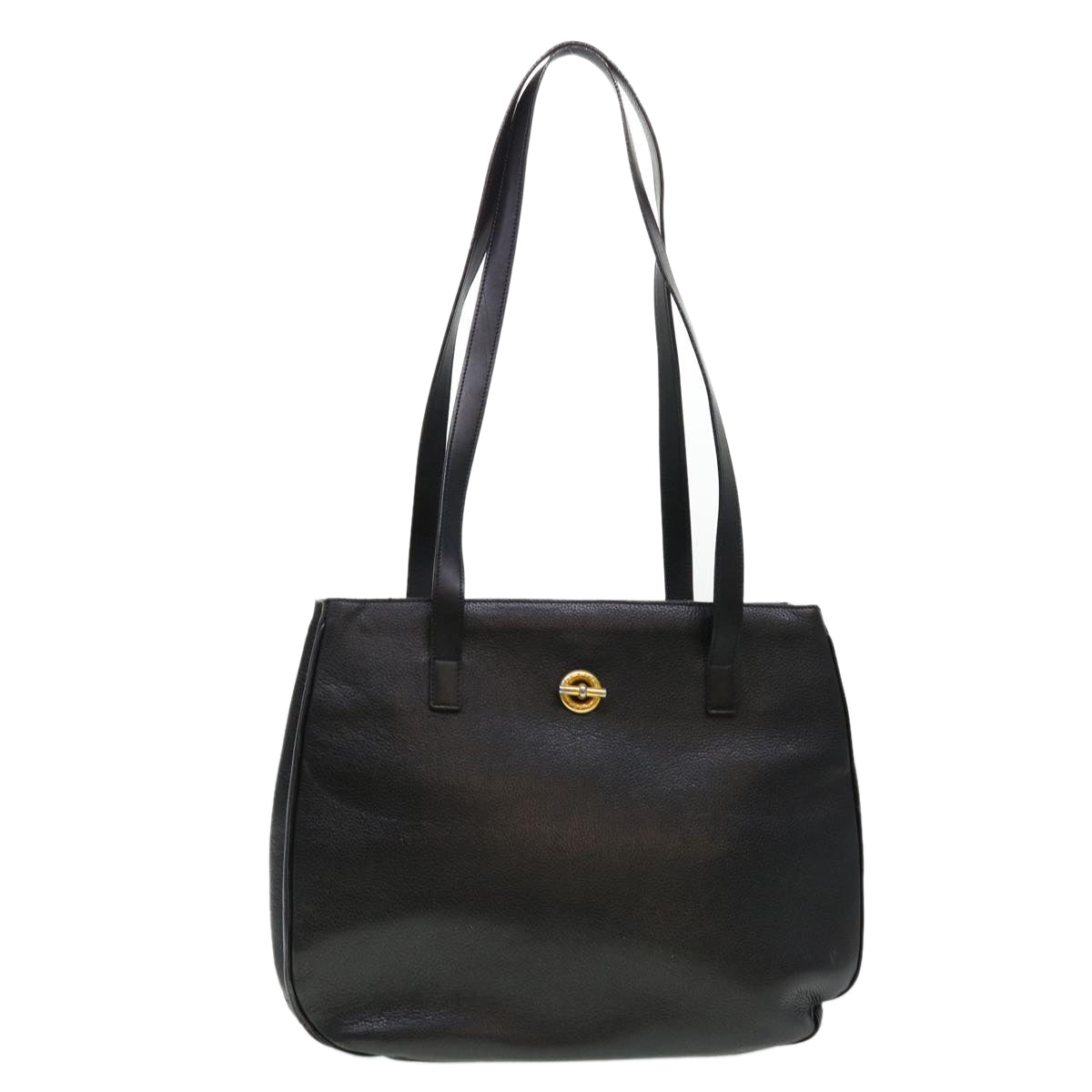 Luxury CELINE Shoulder Bag Leather Black fm2285