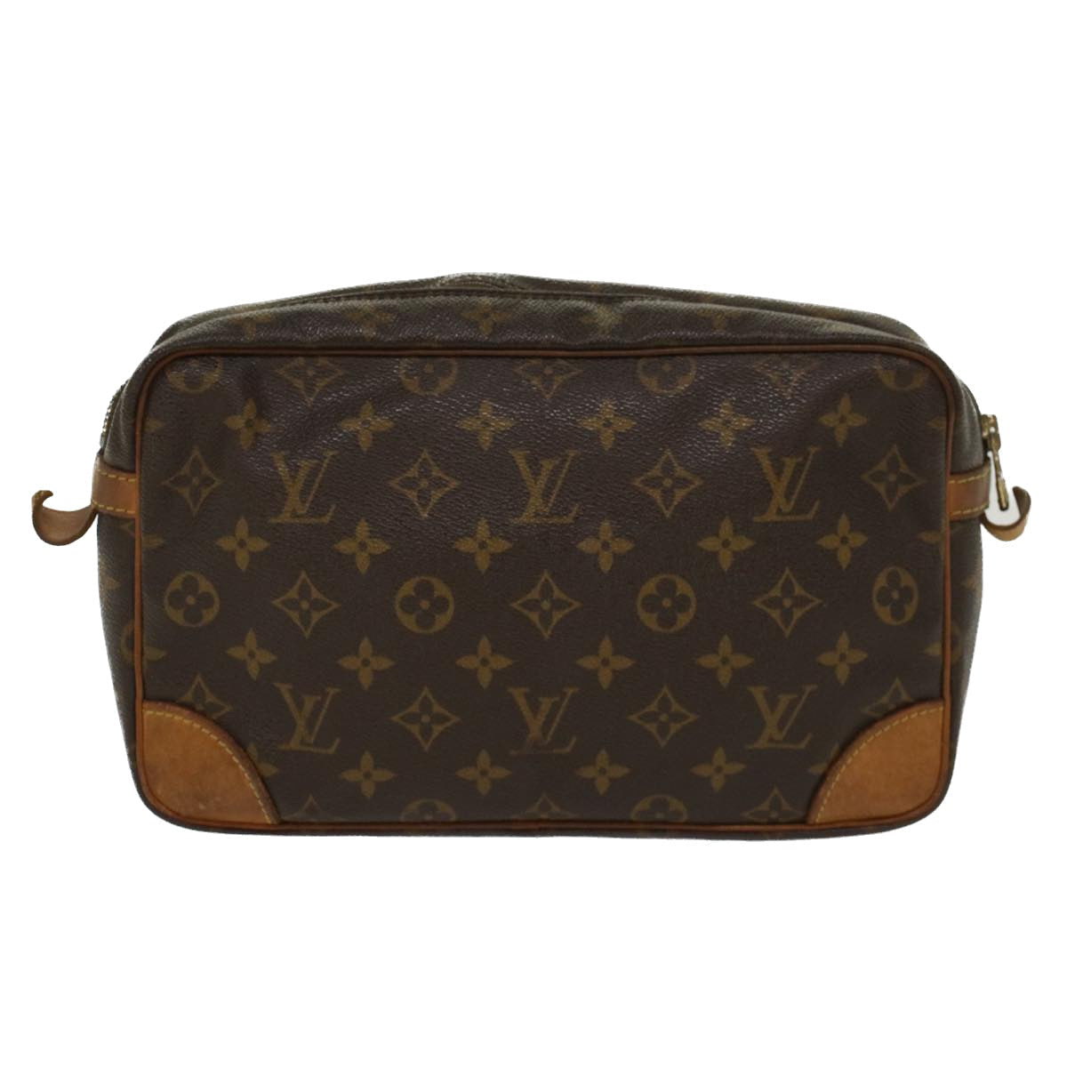 LOUIS VUITTON Monogram Compiegne 28 Clutch Bag LV fm2507