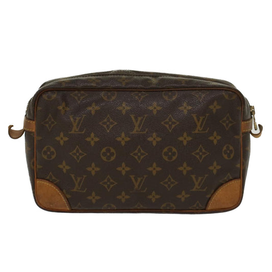 LOUIS VUITTON Monogram Compiegne 28 Clutch Bag LV fm2507