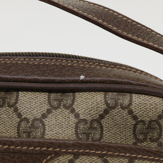Gucci Leather Canvas Shoulder Bag