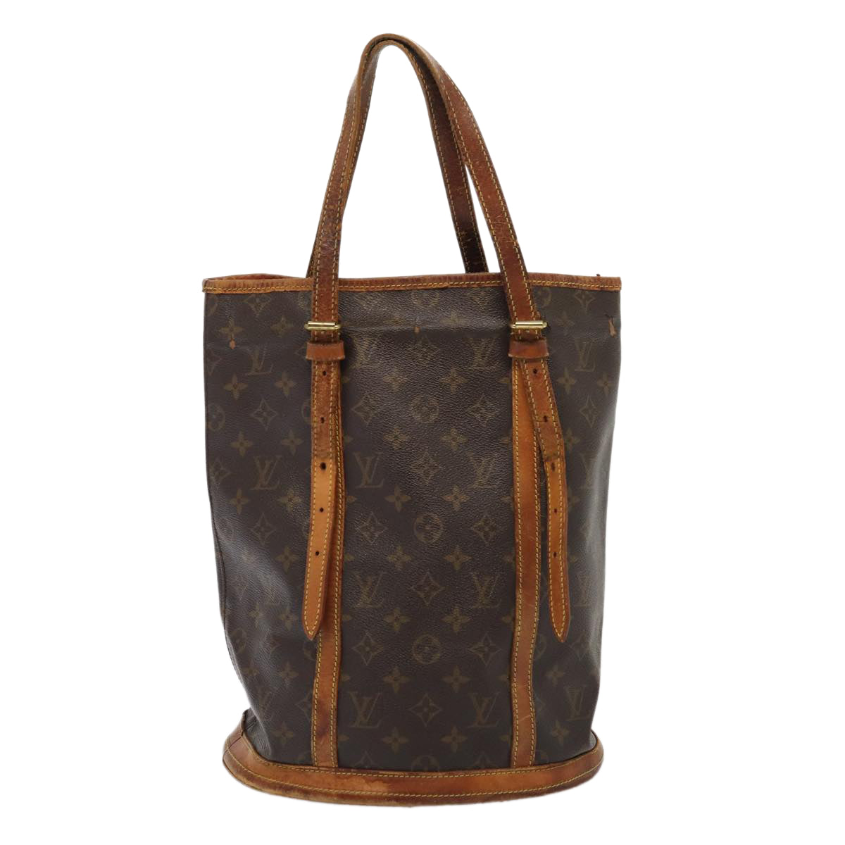LOUIS VUITTON Monogram Bucket GM Shoulder Bag LV Auth fm3707
