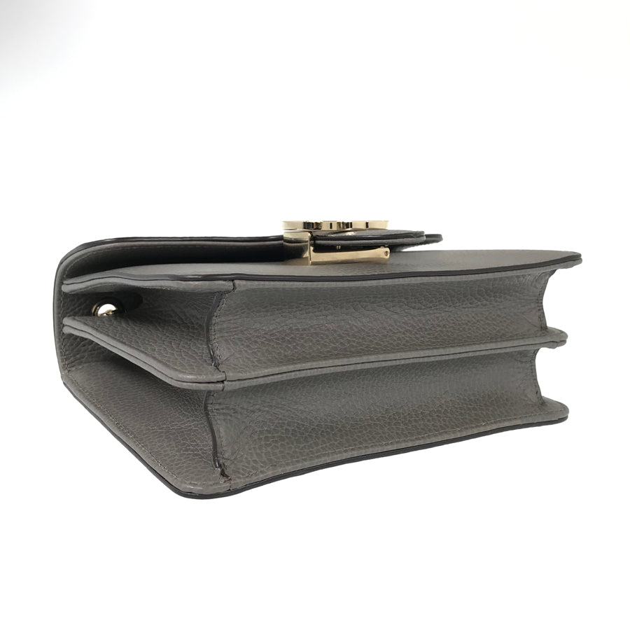 Gucci Chain Leather Shoulder Bag