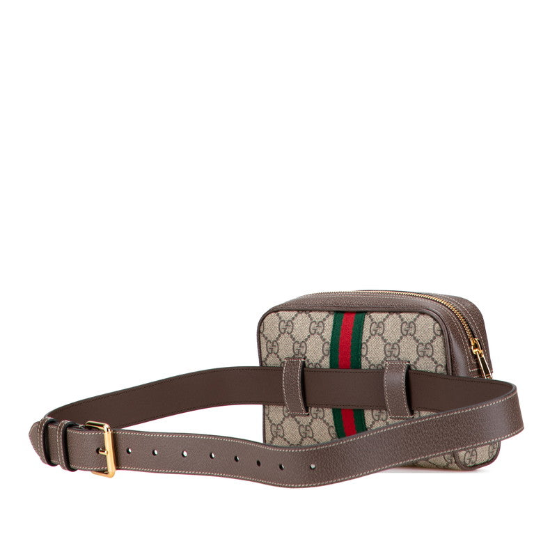 Gucci Ophidia GG Supreme PVC Leather Belt Bag