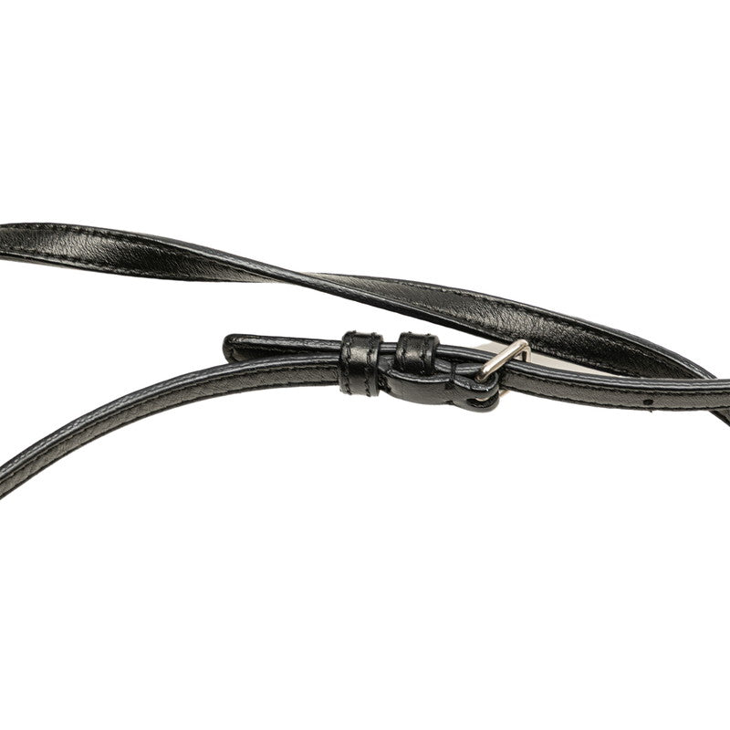Saint Laurent Loulou Bowling Leather Shoulder Bag