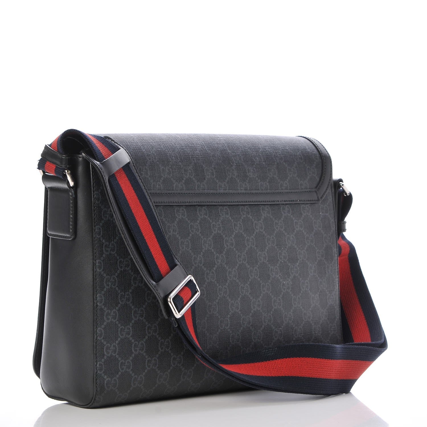 Gucci Monogram Leather Canvas Crossbody
