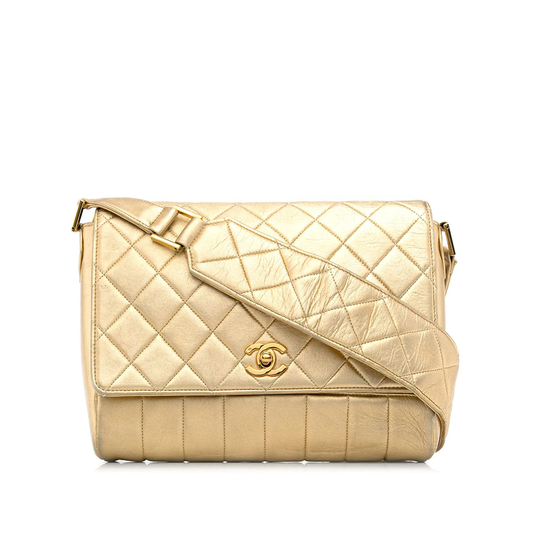Gold Chanel Shoulder Bag