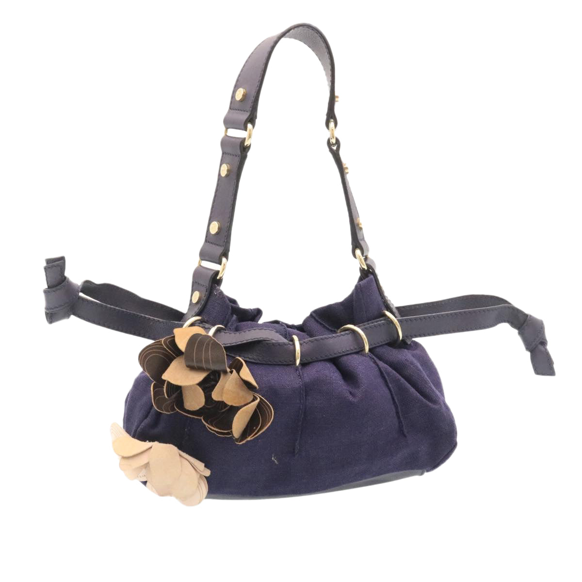 Luxury CELINE Shoulder Bag Navy am2075g