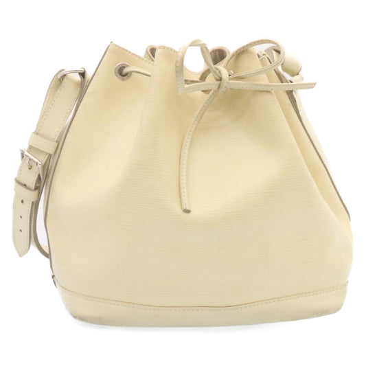 LOUIS VUITTON Epi Noe Shoulder Bag White M4084J LV am2138g