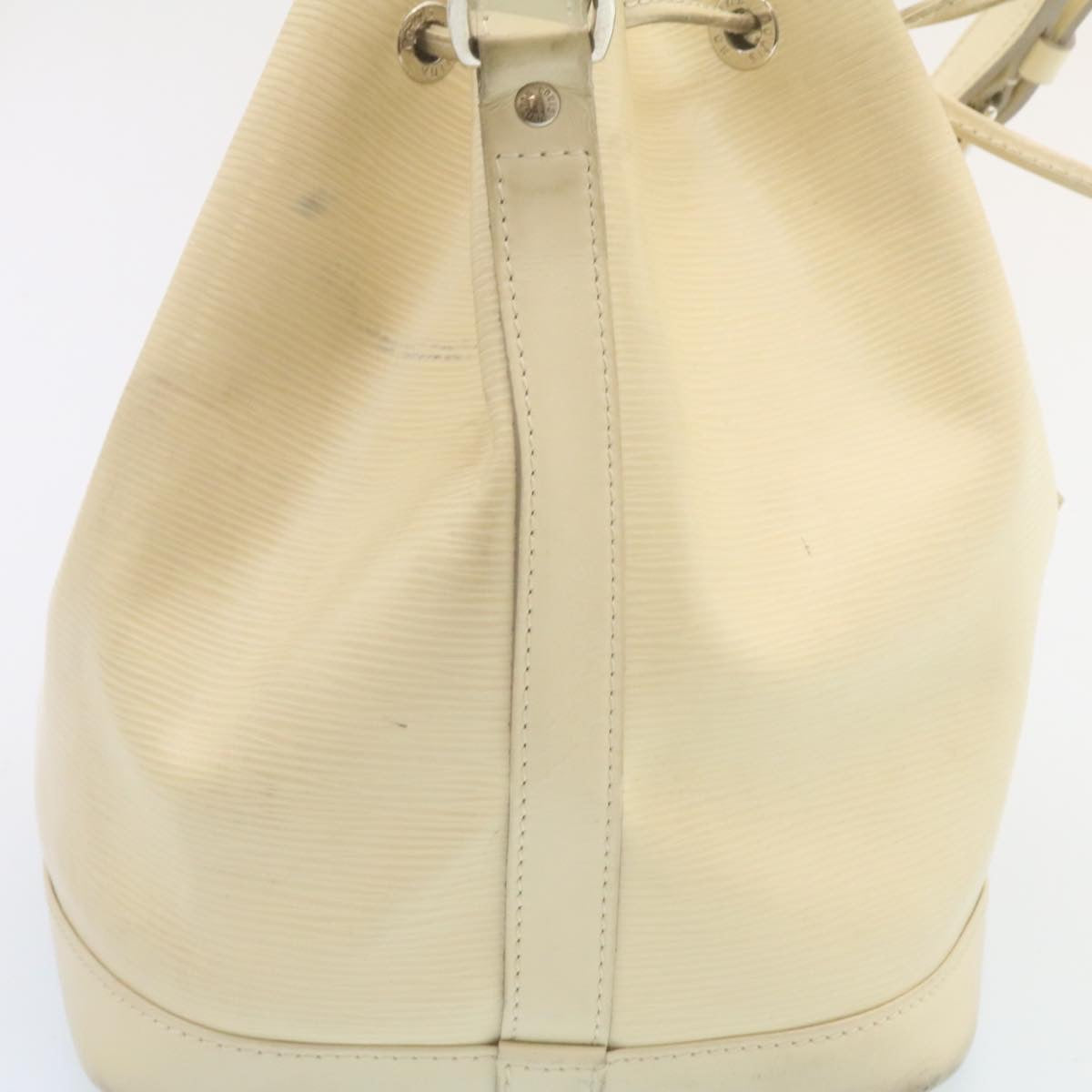 LOUIS VUITTON Epi Noe Shoulder Bag White M4084J LV am2138g