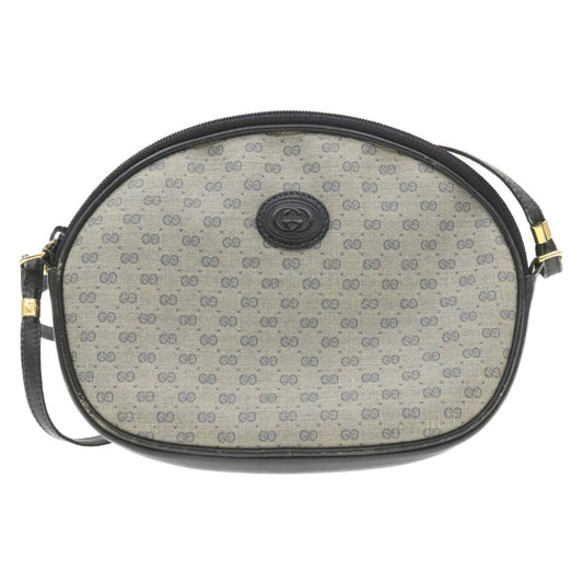Gucci Leather Canvas Shoulder Bag