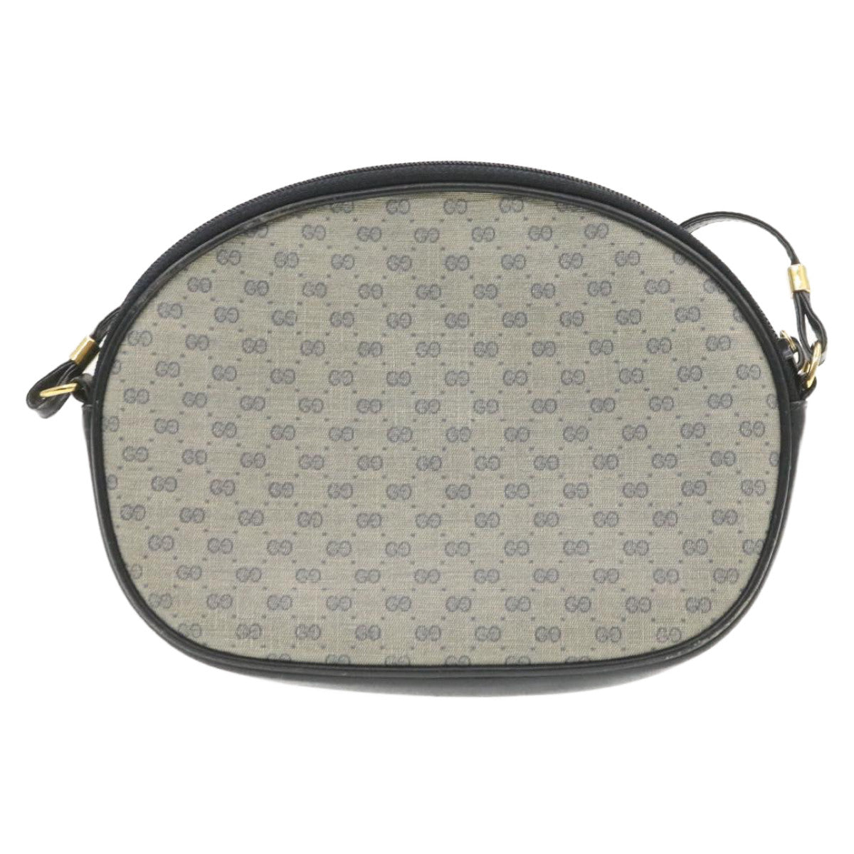 Gucci Leather Canvas Shoulder Bag