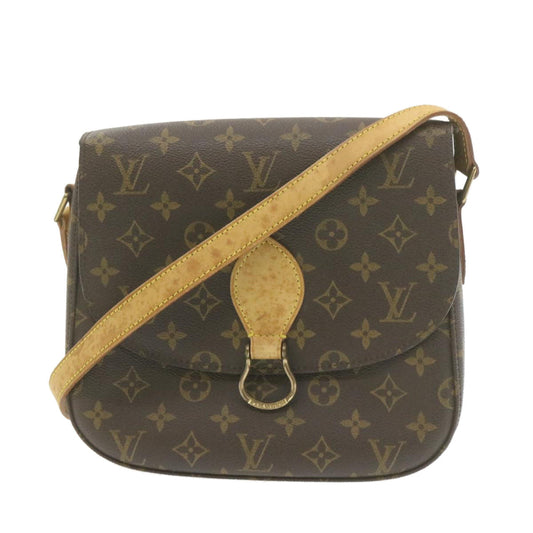 LOUIS VUITTON Monogram Saint Cloud GM Shoulder Bag M51242 LV Auth gt584