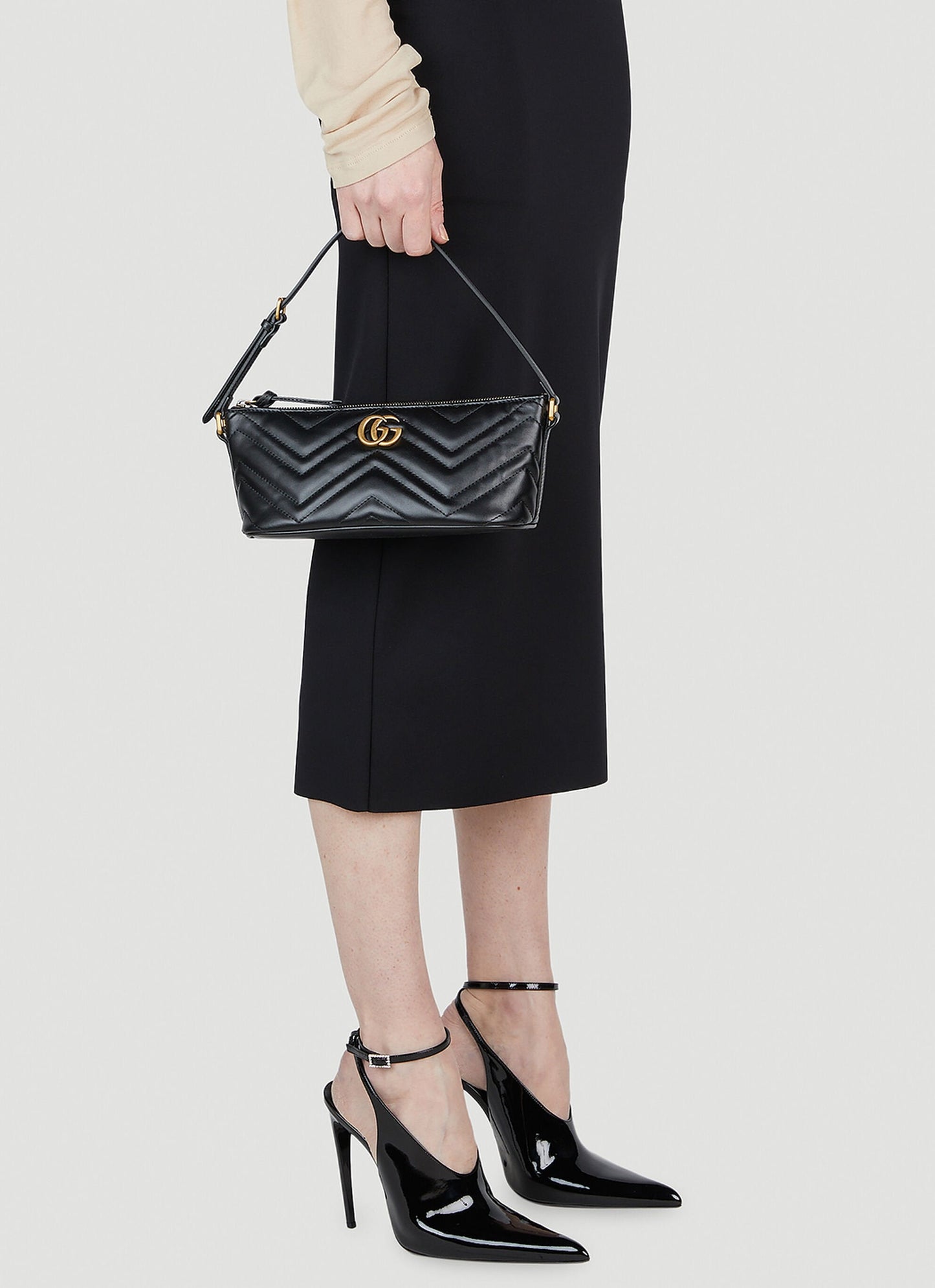 Gucci Leather Shoulder Bag