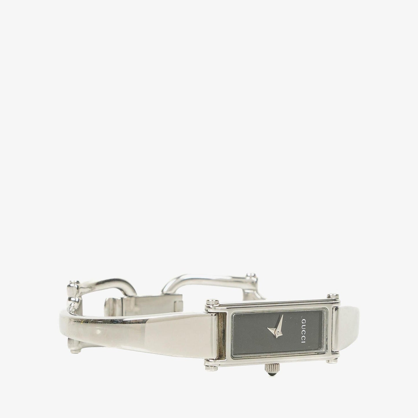Gucci 1500L Rectangular Stainless Steel Watch