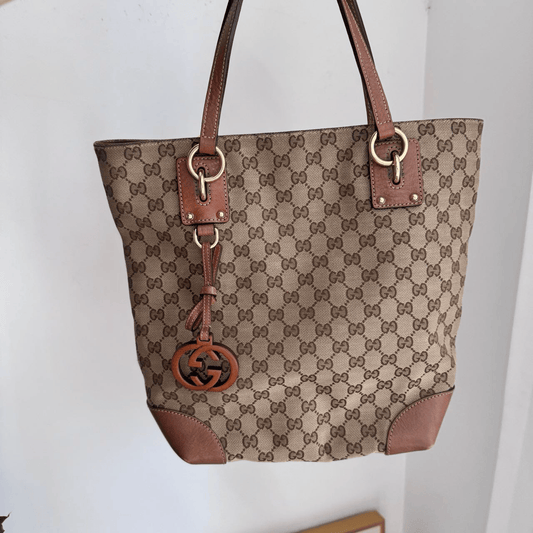 Gucci Lou Leather Tote