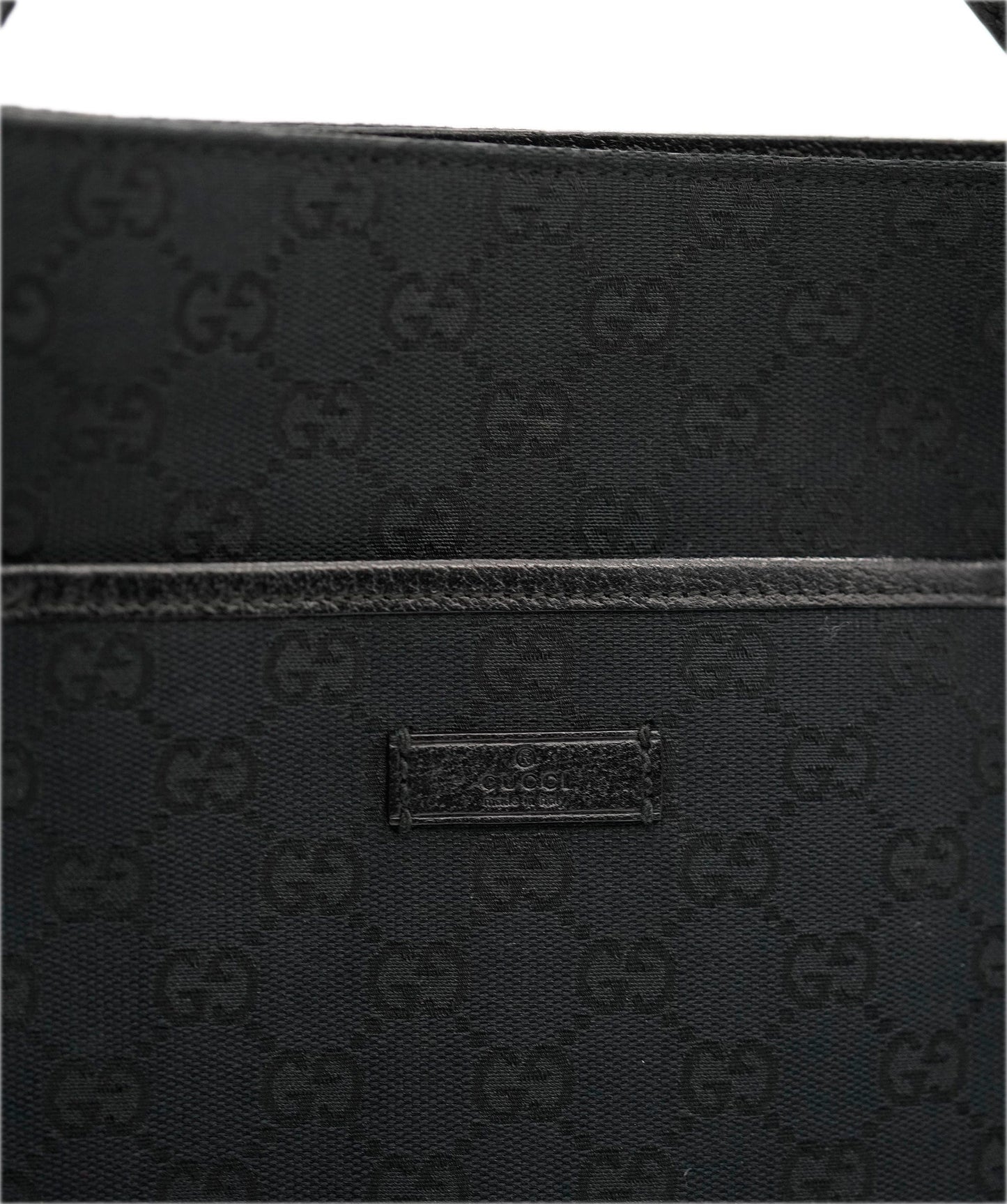 Gucci Lou Leather Canvas Crossbody