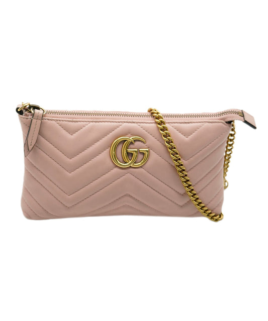 Gucci Lou Pochette Leather Handbag