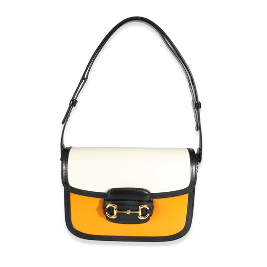 Gucci Lou Leather Canvas Crossbody