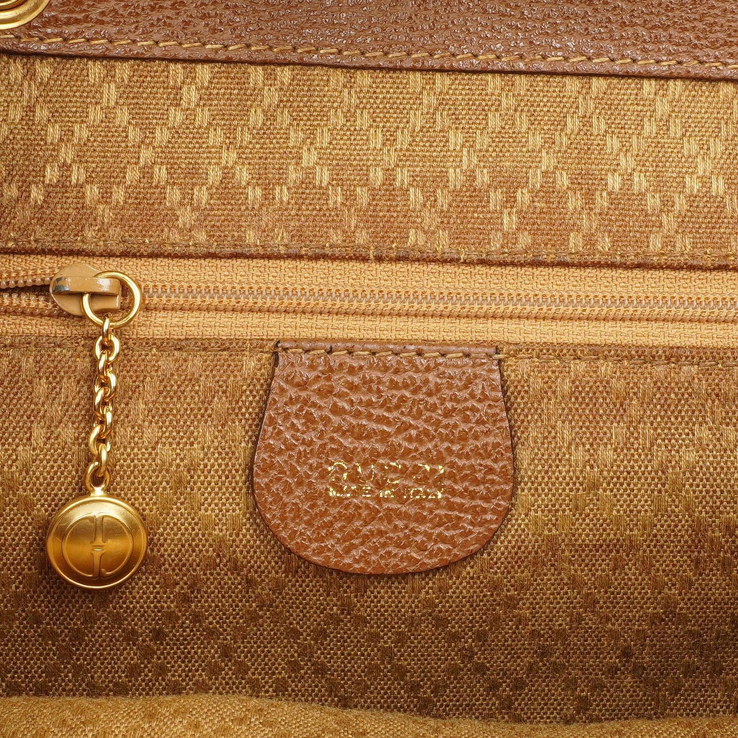 Gucci Bamboo Backpack Brown Suede And Leather