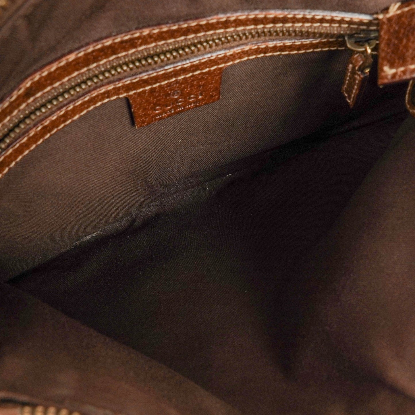 Gucci Beige/Ebony GG Canvas Studded Pelham Small Shoulder Bag