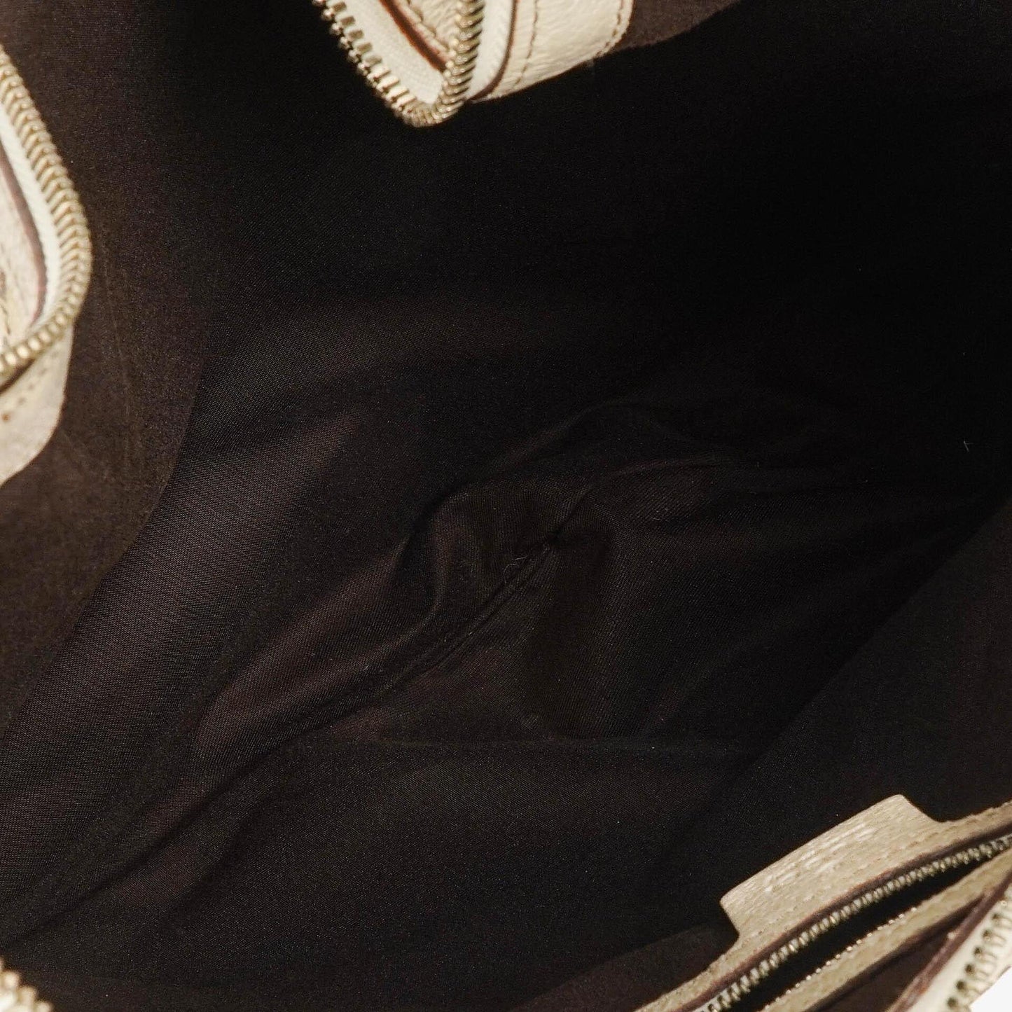 Gucci Beige/Ebony GG Fabric Canvas Hobo Bag
