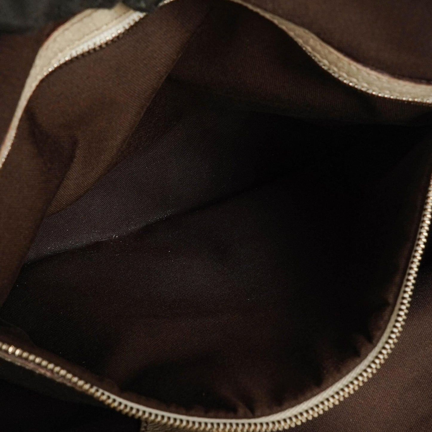 Gucci Beige/Ebony GG Fabric Canvas Hobo Bag