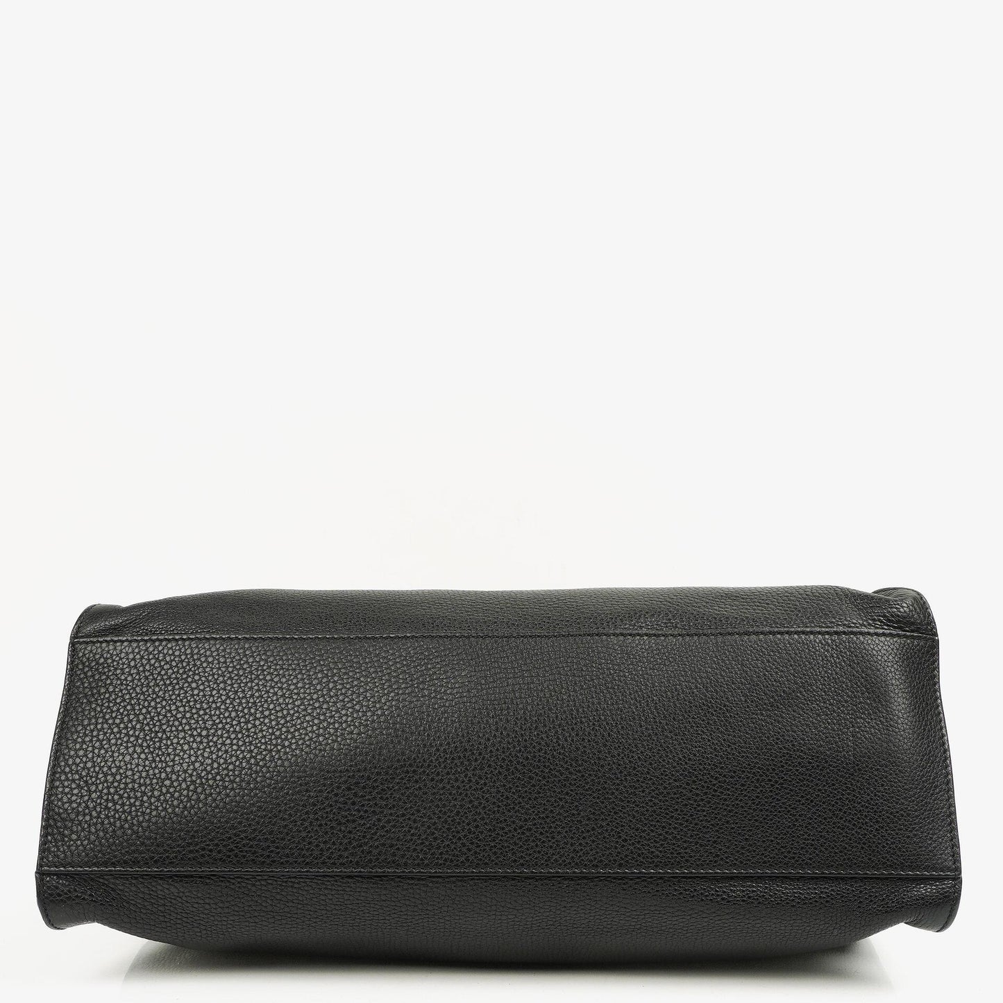 Gucci Black Calfskin Bamboo Daily Shopper Bag