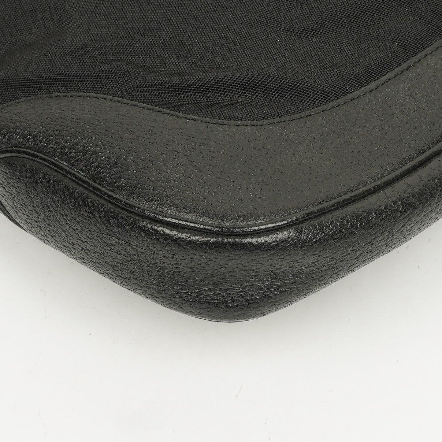 Gucci Black Canvas And Leather Jackie Medium Vintage Shoulder Bag