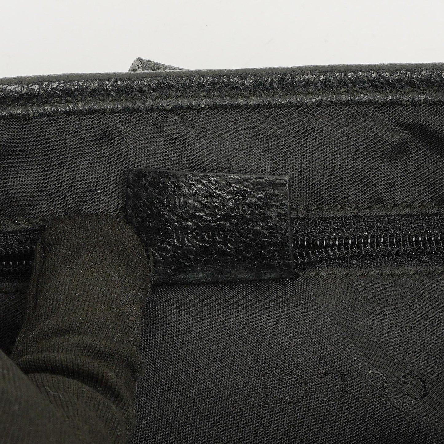 Gucci Black Canvas And Leather Jackie Medium Vintage Shoulder Bag