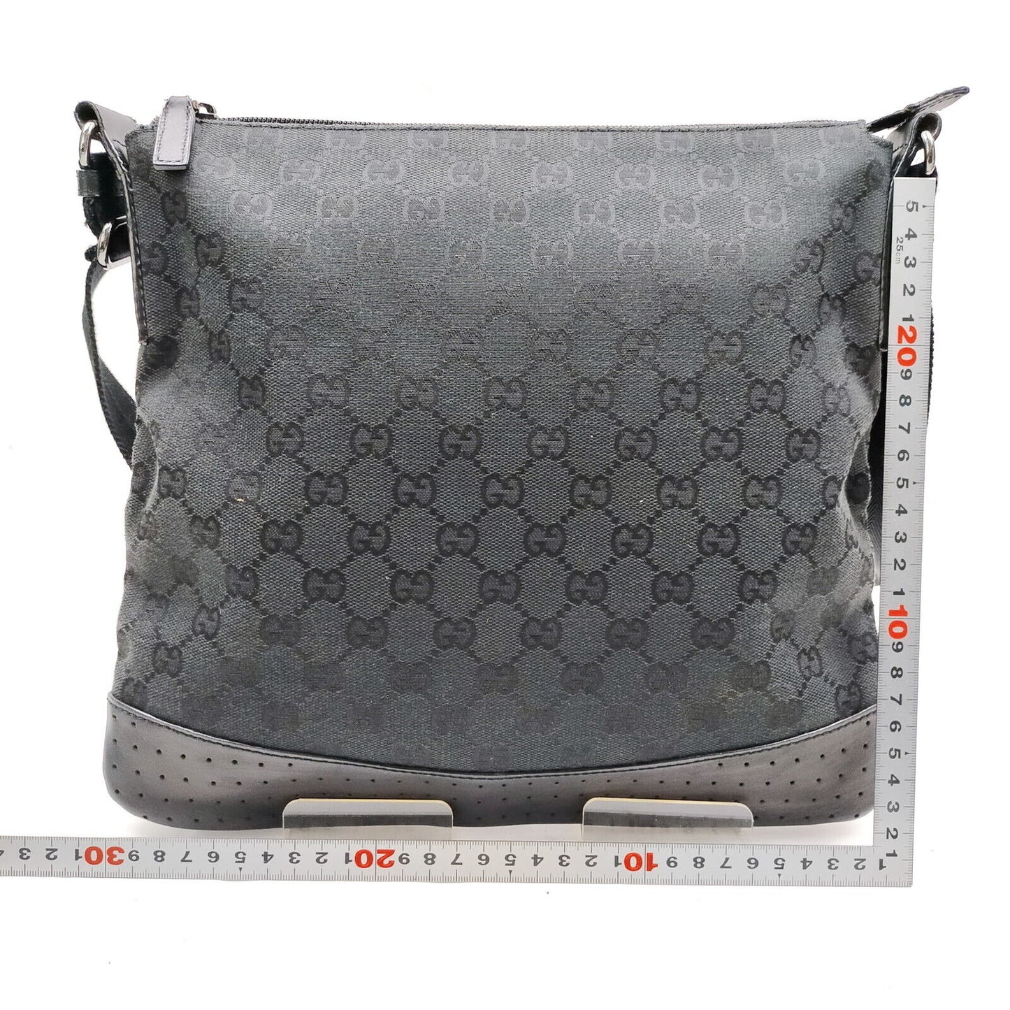 Gucci Black Canvas Crossbody Style 1