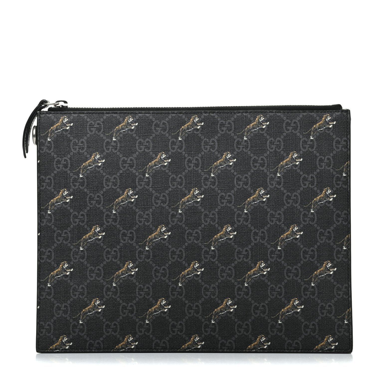 Gucci Monogram Leather Canvas Crossbody