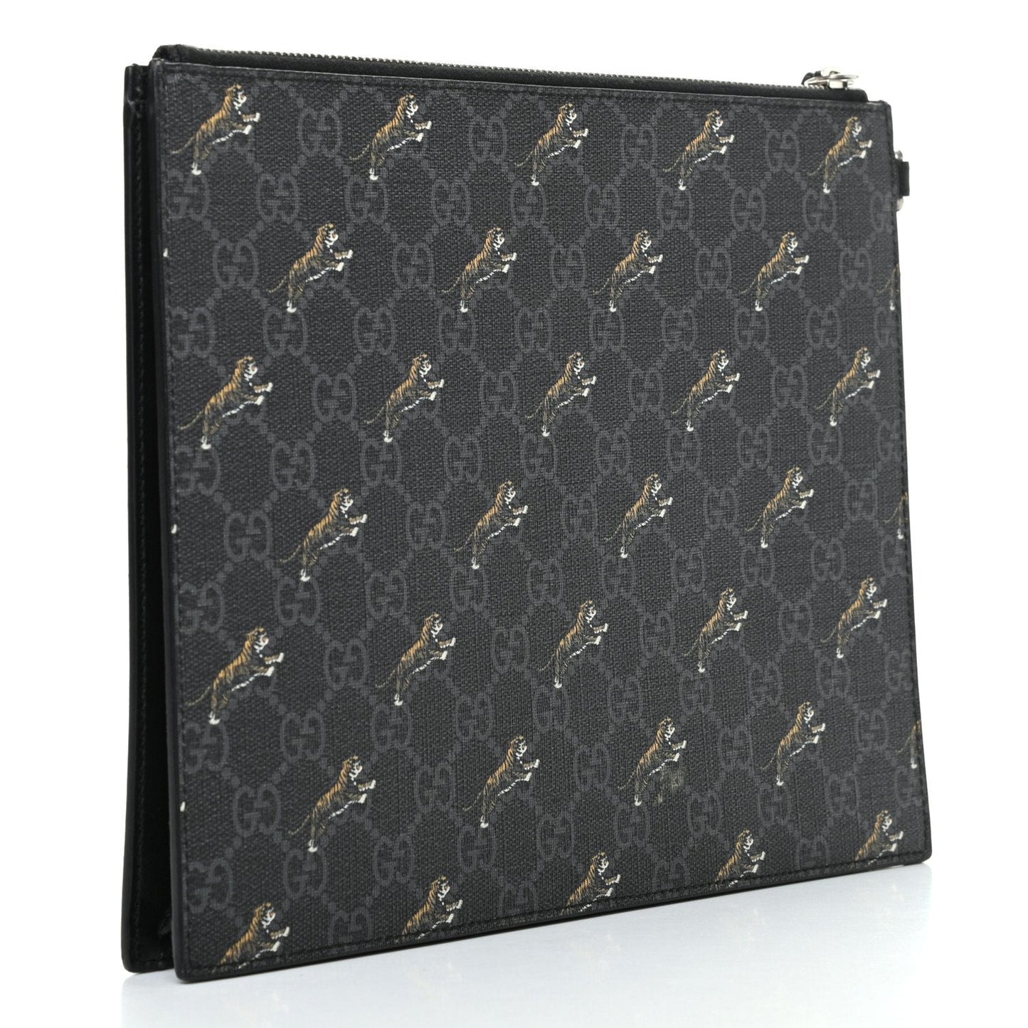 Gucci Monogram Leather Canvas Crossbody
