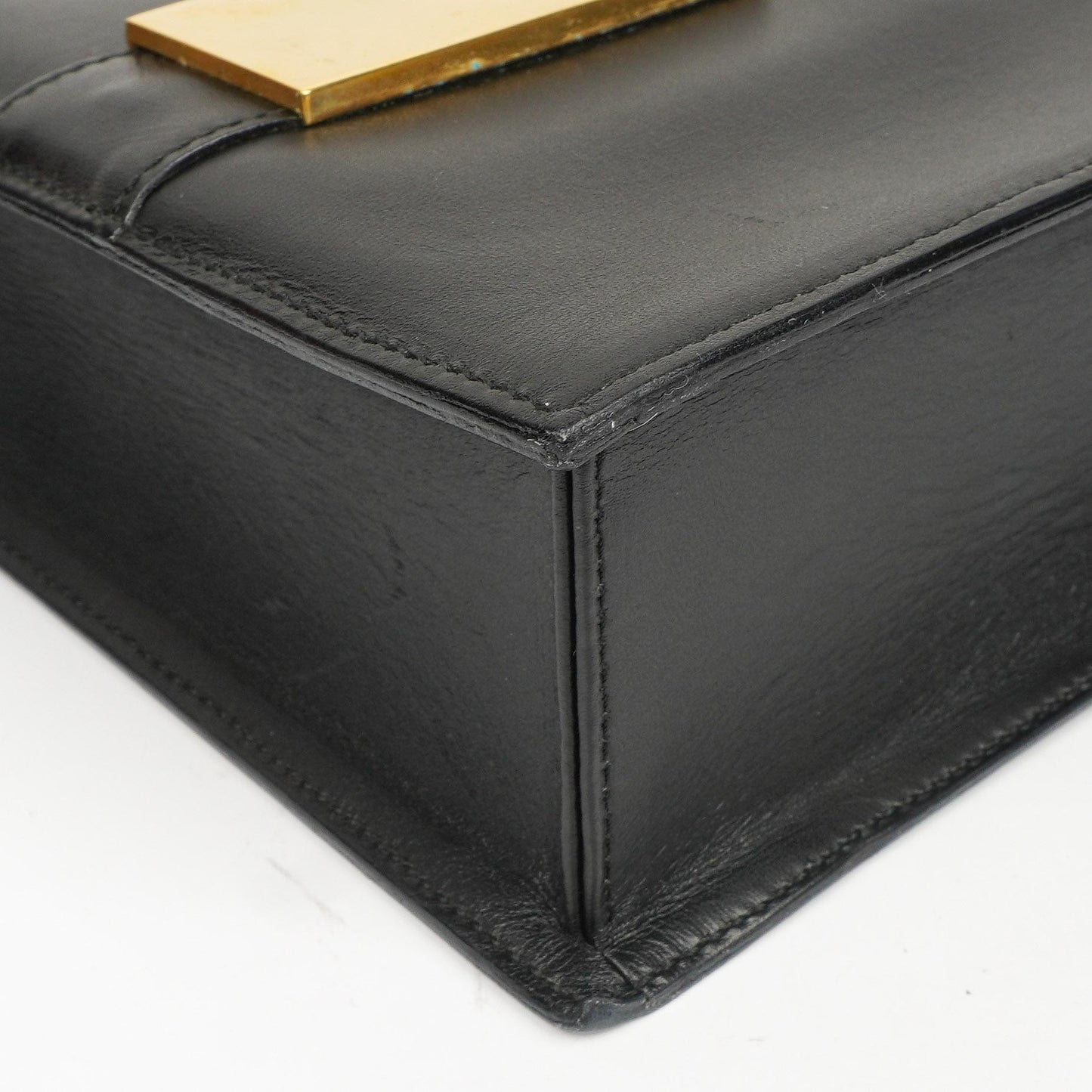 Gucci Black Leather Shoulder Bag