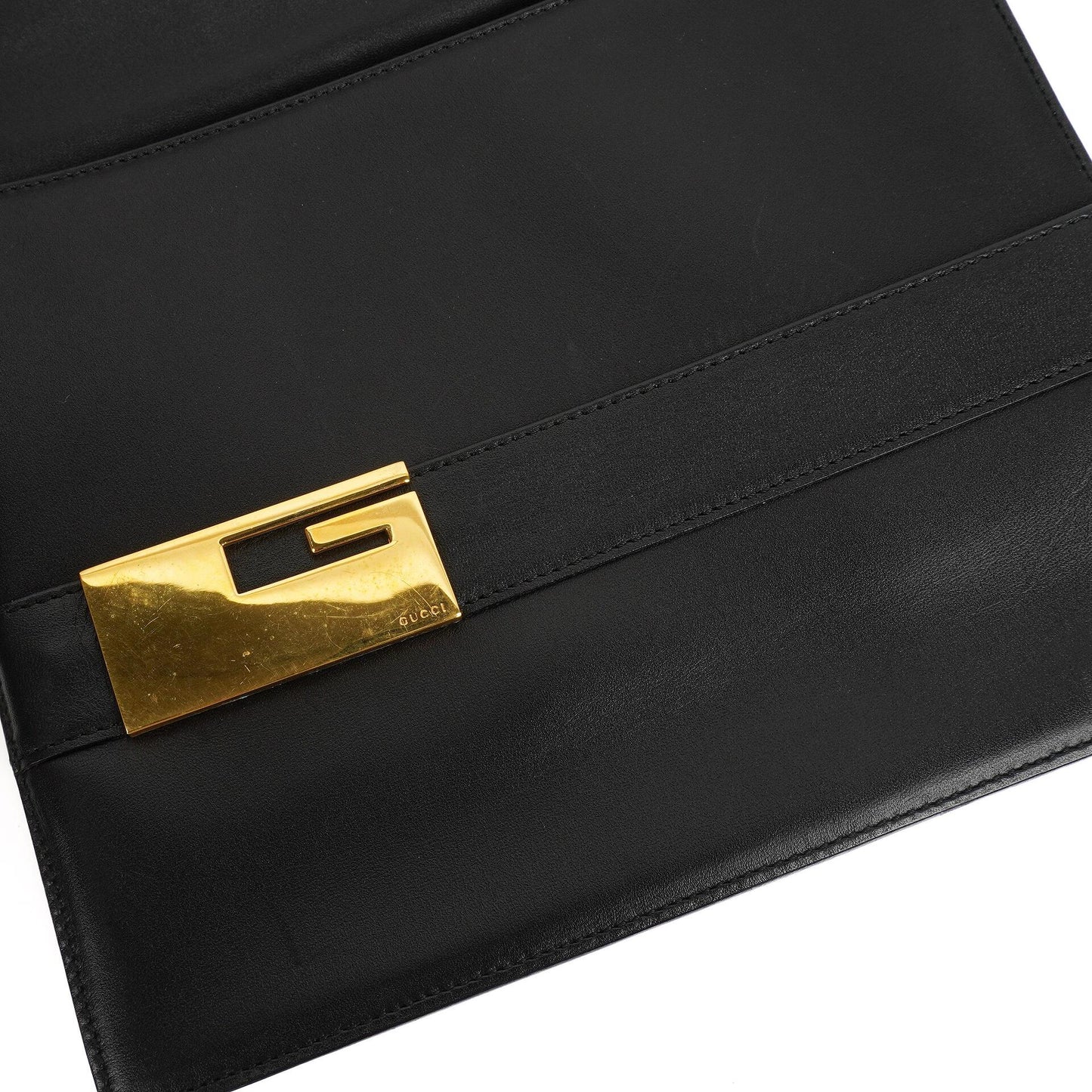 Gucci Black Leather Shoulder Bag