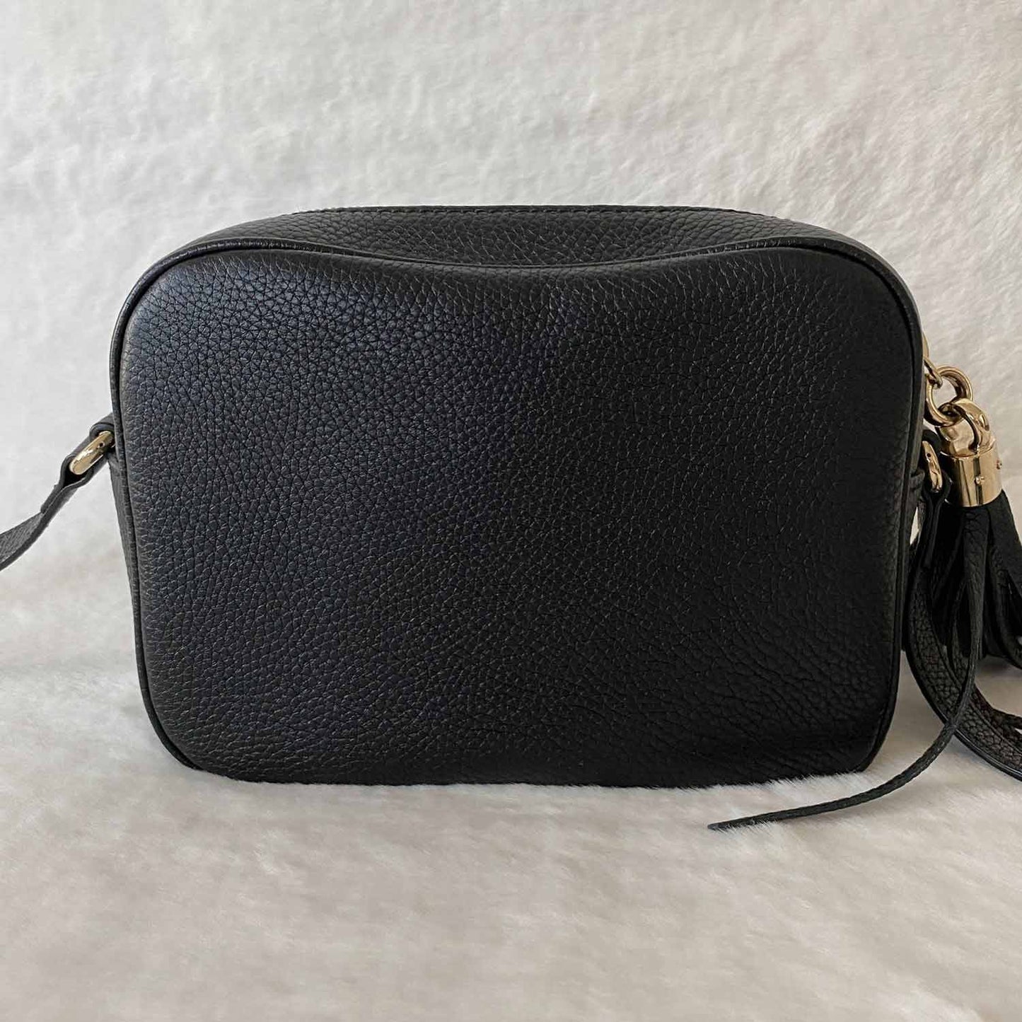 Gucci Soho Leather Canvas Shoulder Bag Style 2
