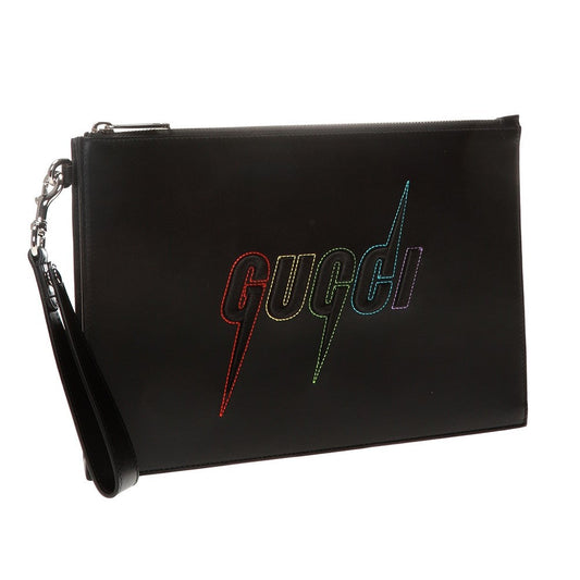 Gucci Monogram Leather Canvas Crossbody